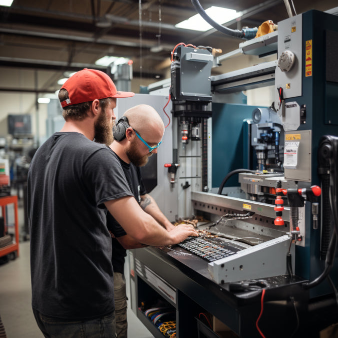 Machine Installation Fornt Installation and Commissioning New CNC Machines